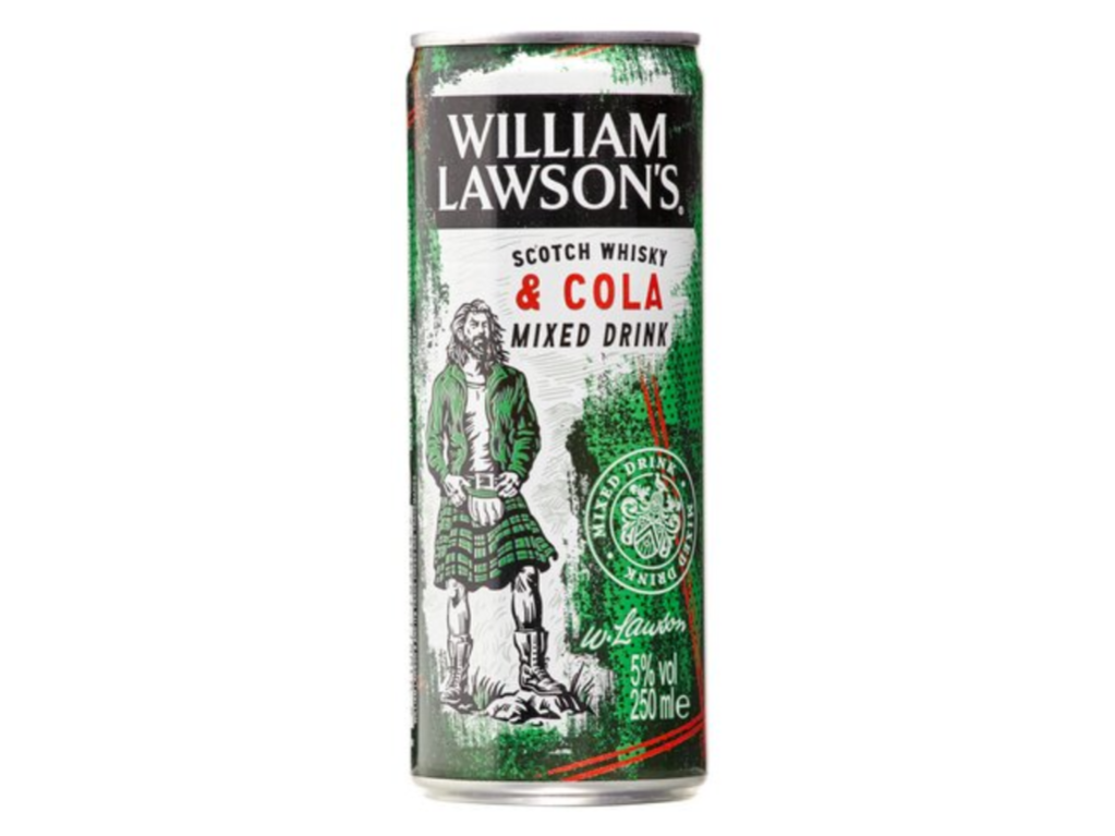 William Lawson's whisky & cola 5% 25cl