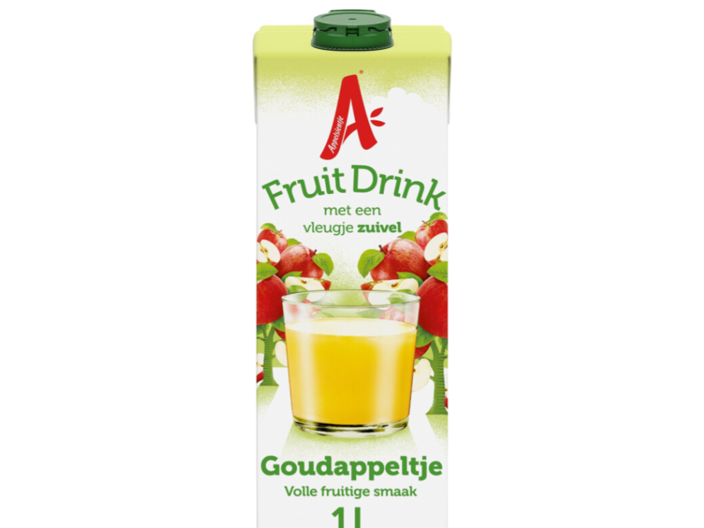 Appelsientje Fruitdrink goudappeltje 1 l